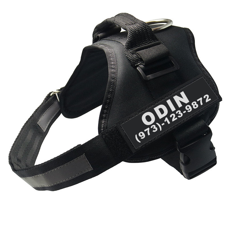 Pet Chest Strap with Reflective Personality Velcro