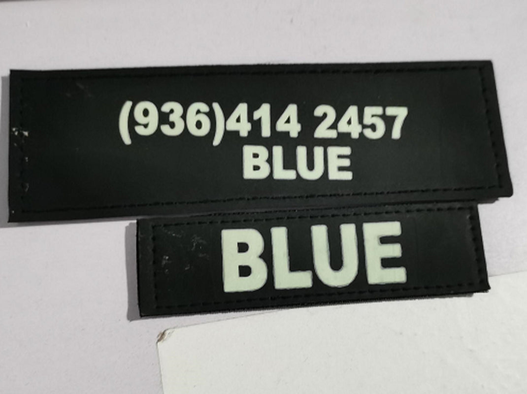 Pet Chest Strap with Reflective Personality Velcro