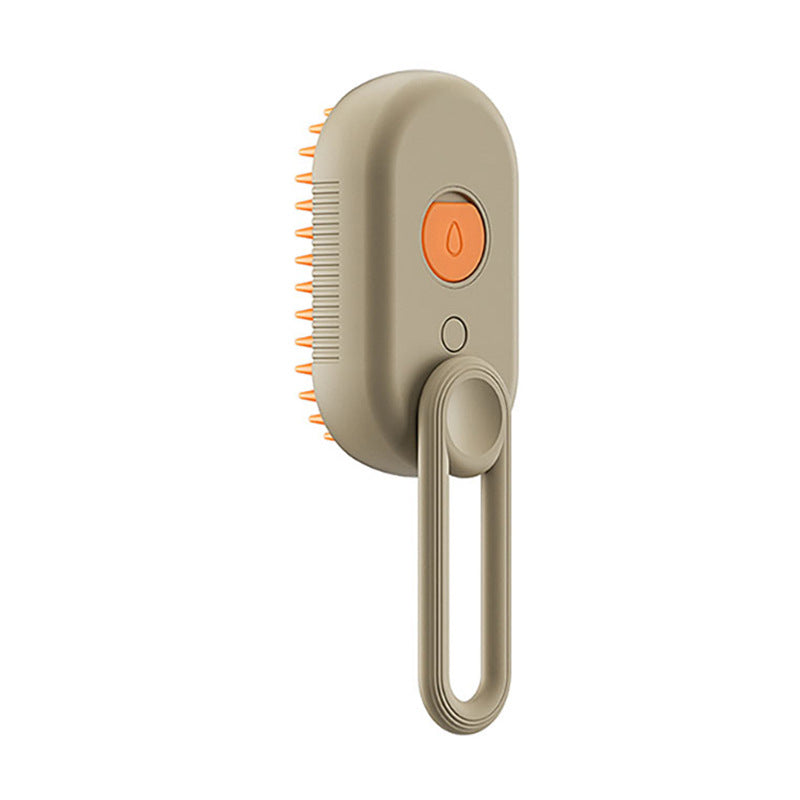3-in-1 Electric Pet Grooming Brush with Steam Spray for Cats and Dogs - Massage and Hair Removal Comb